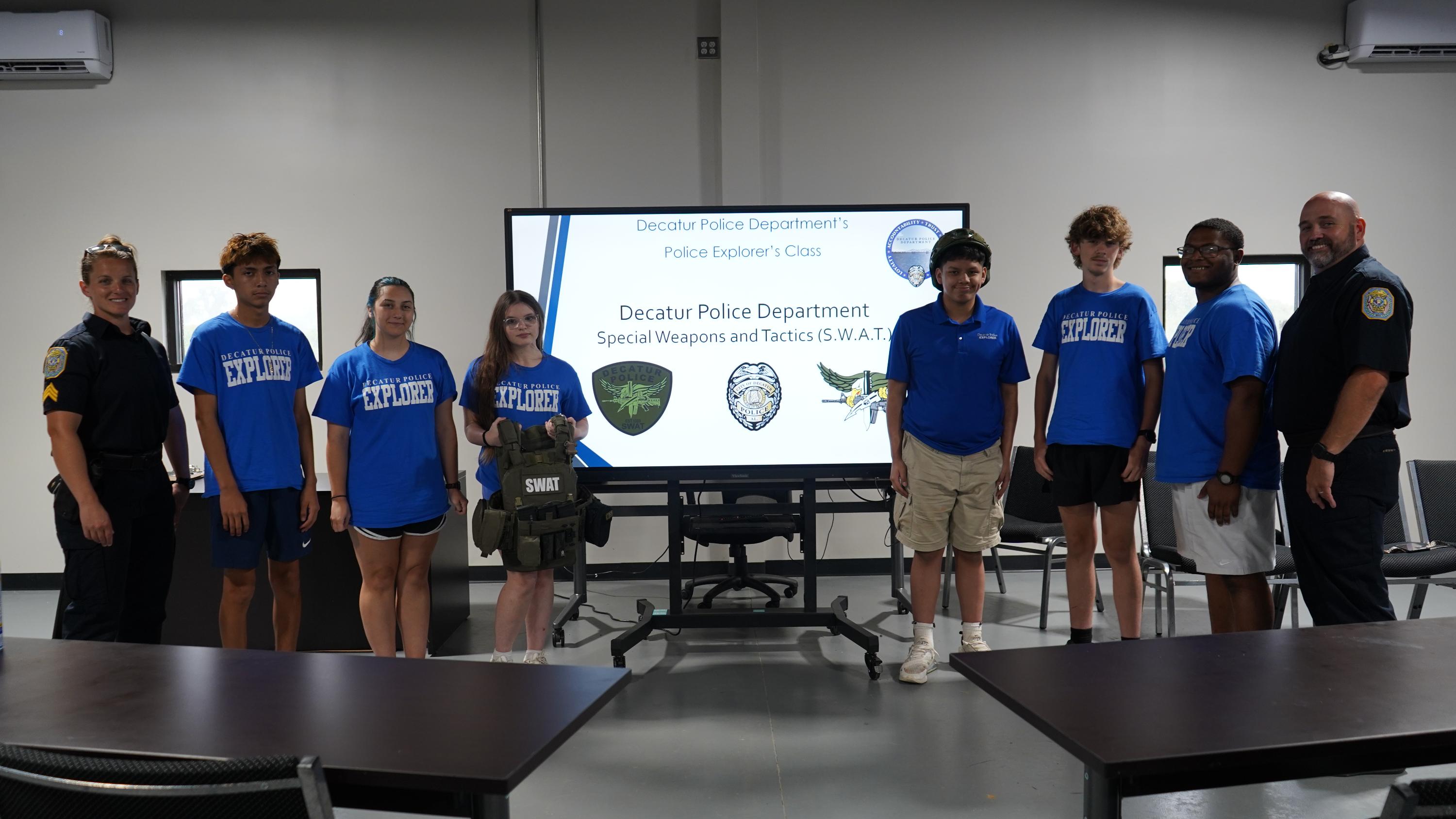 2026 Decatur Police Explorer group.
